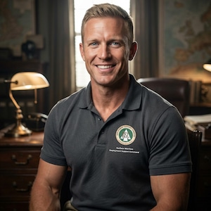 Unit Crest Emblem Military Polo Shirt | Unit Morale Support