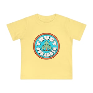 Baby T-Shirt Trust Our Earth Infant Tee Toddler Short Sleeve Shirt Eco-Friendly Apparel for Kids Earth Day Gifts Kids Tee Pagan forest shirt