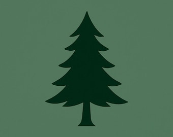 Pine Tree Forest Green Clipart, Pine Tree digital download, Evergreen Tree, Evergreen Pine Tree Instant Download