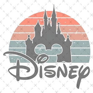 Retro Disneyworld Png, Vintage Walt Disney Png, Disneyworld Matching Png, Disney Vacation Matching Png, Happiest Place Instant Download