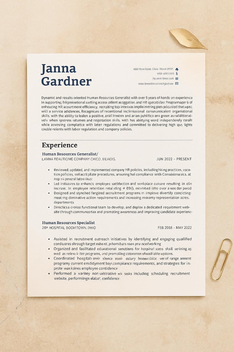Professional Resume Template - Il 794xN.7078682629 R0fy