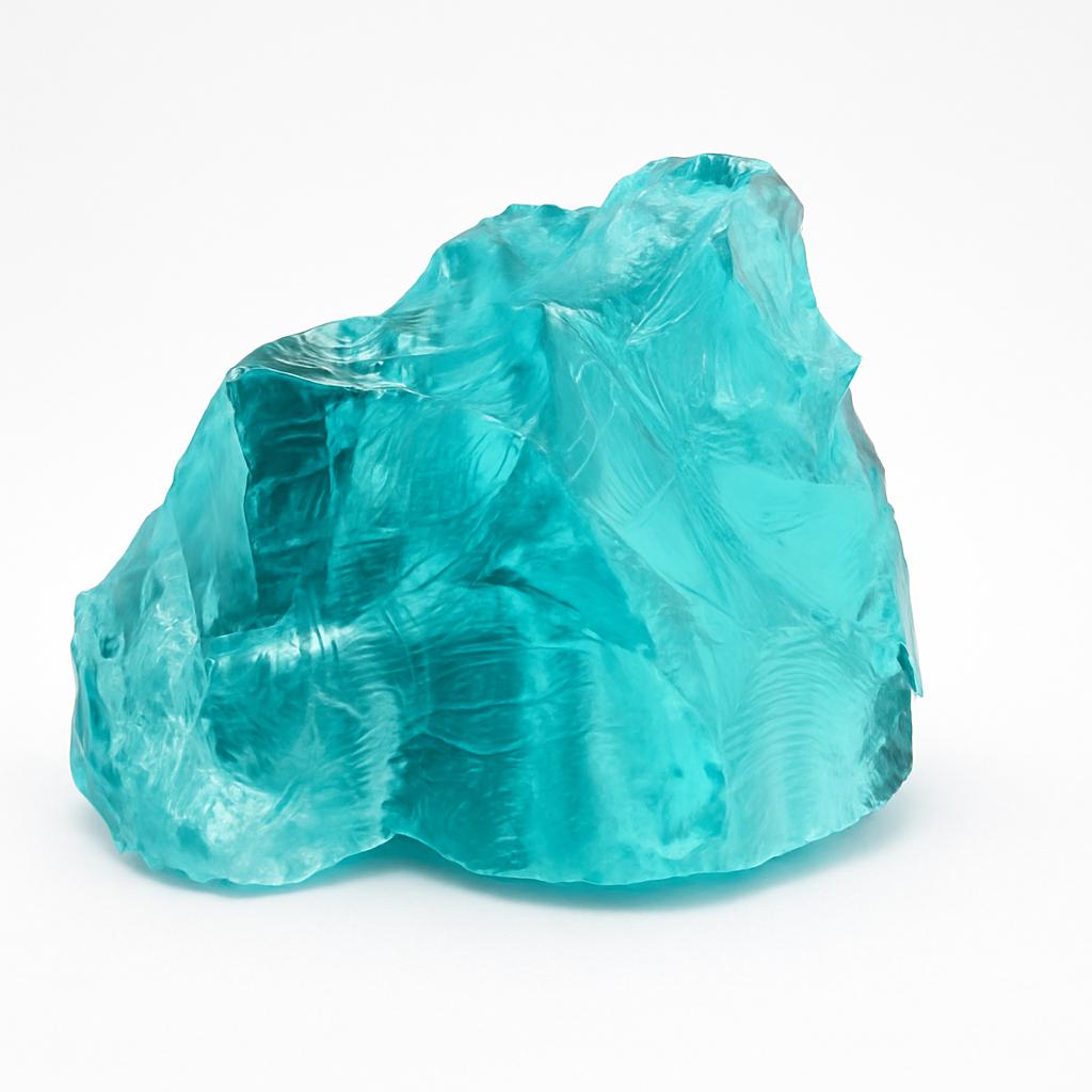 オプシディアン アクアブルー Aqua Blue Obsidian Crystal Chunk – Raw Healing Gemstone, Reiki