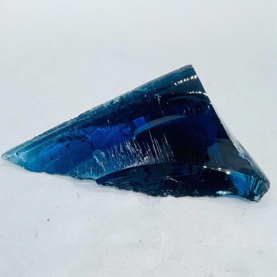 Premium 525-625CT Raw Blue Obsidian Crystal | Natural Rough