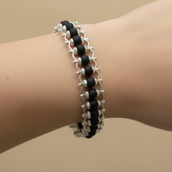 Certified Handmade Karungali Bracelet, Natural Ebony Wood Beads, Spiritual Shield & Protection Healing Jewelry