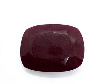 Red Ruby Cushion Cut Gemstone – 325-425 Carat, Burma Origin