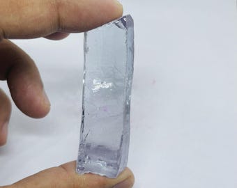 Raw White Zircon Gemstone, 375-475 CT, Ceylon Crystal for Healing