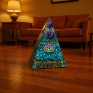 Spiritual OM Symbol Orgone Crystal