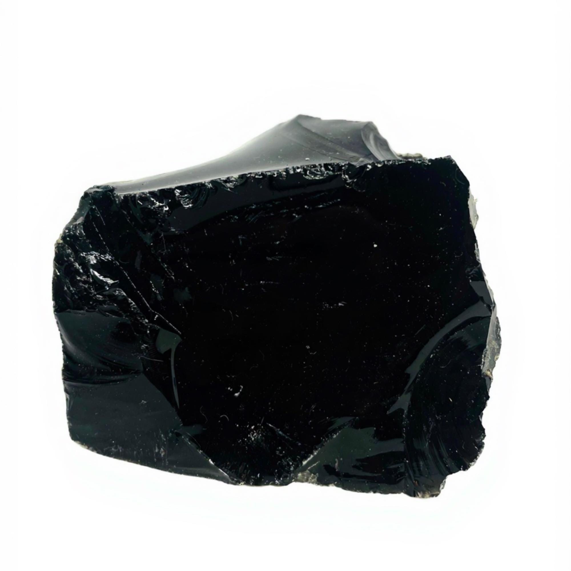 Premium 925-1025CT Black Obsidian Raw Specimen | Natural Rough
