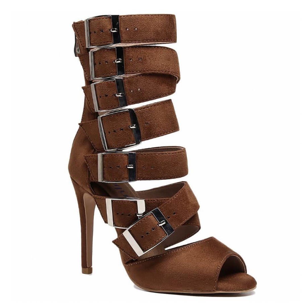 Burju Shoes' Lennox - Brown Vegan Suede - Street Sole - Elevate Your ...