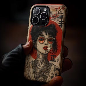 Cherry Blossom iPhone Case, Phone Cover, Glossy Matte MagSafe Options, Compatible with iPhone 16 15 14 13 12 11 X XS 8 7 Pro Max
