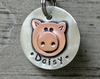 Pig Face Emoji Guitar Pick Necklace Pendant Pet Card Keychain Pig Face Emoji Guitar Pick Necklace Pendant Pet Card Keychain