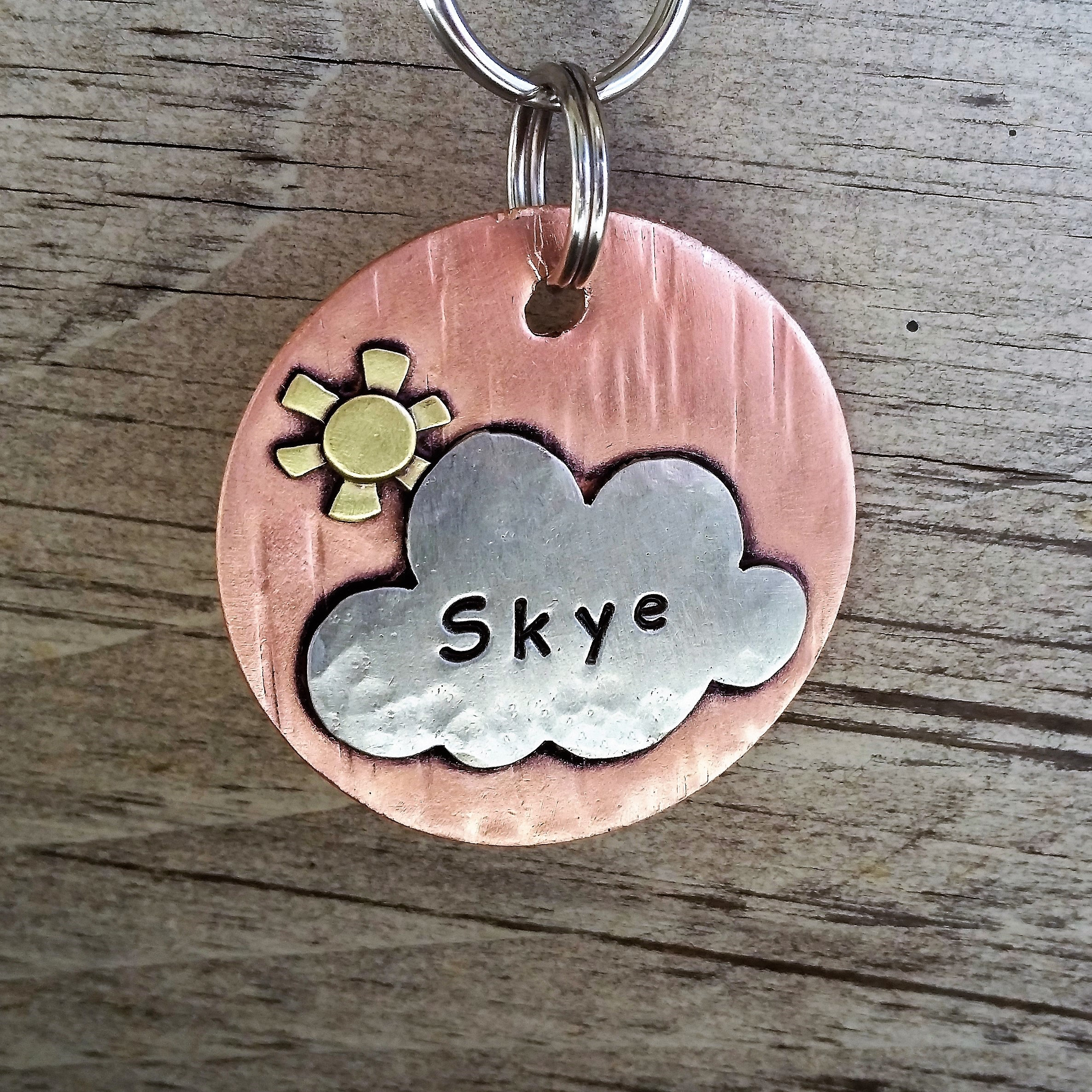 cloud dog tag