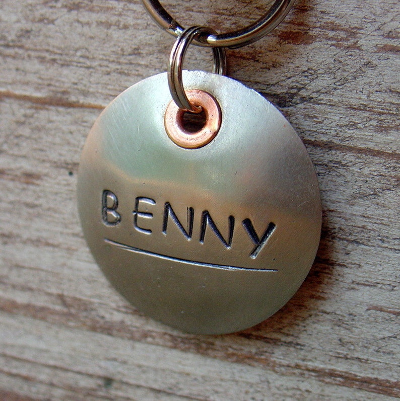 Dog ID Tag So Simple in Silver image 3