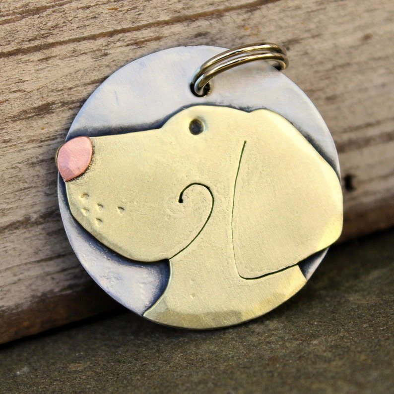 Dog Tag Dog ID Tag Pet Tag Dog Tags CustomLab breed Etsy