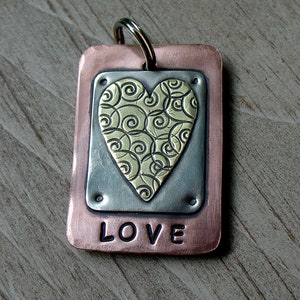 much LOVE key fob or pendant