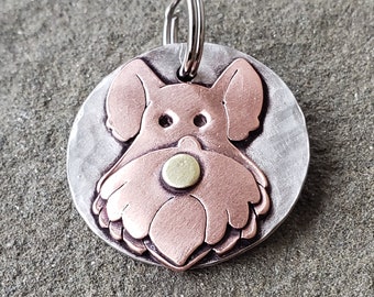 Pet Id Tag • Dog Id Tag • Dog Tag for Dogs • Personalized Tags • Dog Id Tag Engraved • Scottish Terrier Dog tag • Dog breed tag • Scotty