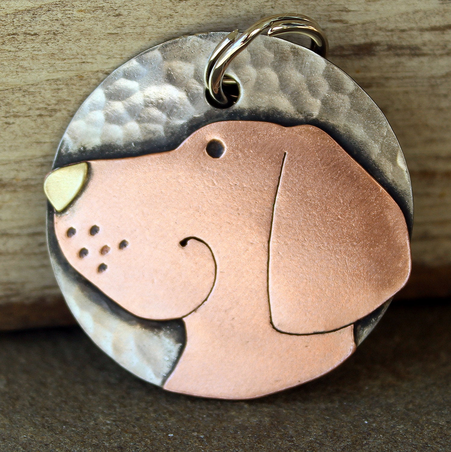 Dog Tag - Dog ID Tag - Pet Tag - Dog Tags Custom-Lab- breed tag or ke…