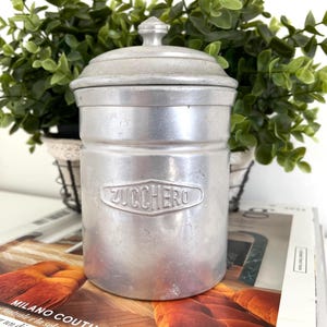 Suikerbus, aluminium gemaakt in Italië, jaren 50