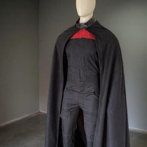 Darth Vader Cosplay Costume for Men | Full Custom Suit with Cape & Robe | Star Wars Sith Lord Outfit