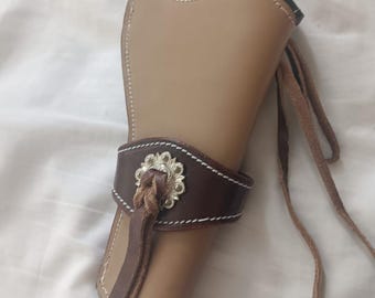 Coldre de couro artesanal para revólver: Heritage Rough Rider, Ruger Single Six