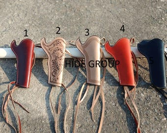 Handmade Leather Revolver Holster: Heritage Rough Rider, Ruger Single Six