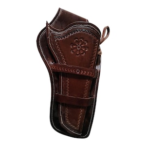 Lederen handgemaakte rechterhandholster Single Action Revolver Past Heritage Rough Rider Ruger Single Six & Single Nine 4,75&quot; 5,5&quot; 6,5&quot; Fit USA