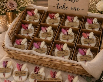 Personalized Wedding Soap Favors, Vegan Mini Soap, Wedding guest Soap, Bridal Shower Favors, Baby Shower gifts, Handmade, Baptism gift idea