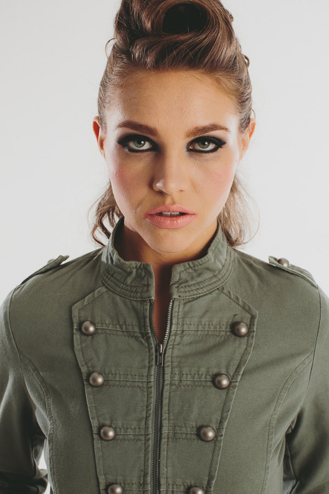 Vintage Military Army Green Jacket / Sgt Pepper Jacket / Khaki Etsy