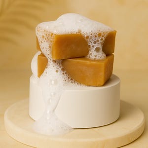 Jabón de miel y cúrcuma