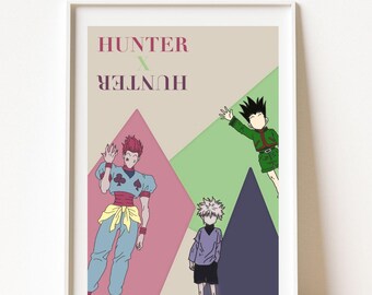 Póster moderno de Hunter x Hunter