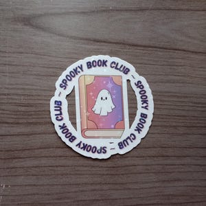 Spooky Book Club Sticker