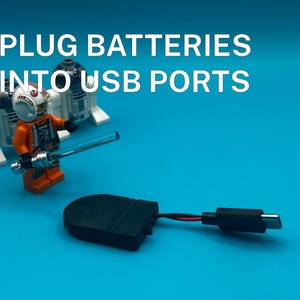 Battery to USB Adapter