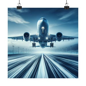 Aviation Matte Vertical Posters, Airplane Wall Art for Pilots, Travel Decor, Gift for Aviation Enthusiasts, Unique Wall Decor