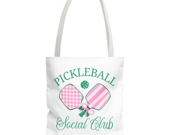 Pickleball Tragetasche Aus Canvas – Lustiges Design, 38x35 Cm, Perfekt Als Geschenk Für Spielerinnen