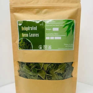Organic Dried Neem Leaves | Herbal Tea, Natural Detox, Skin & Hair Care
