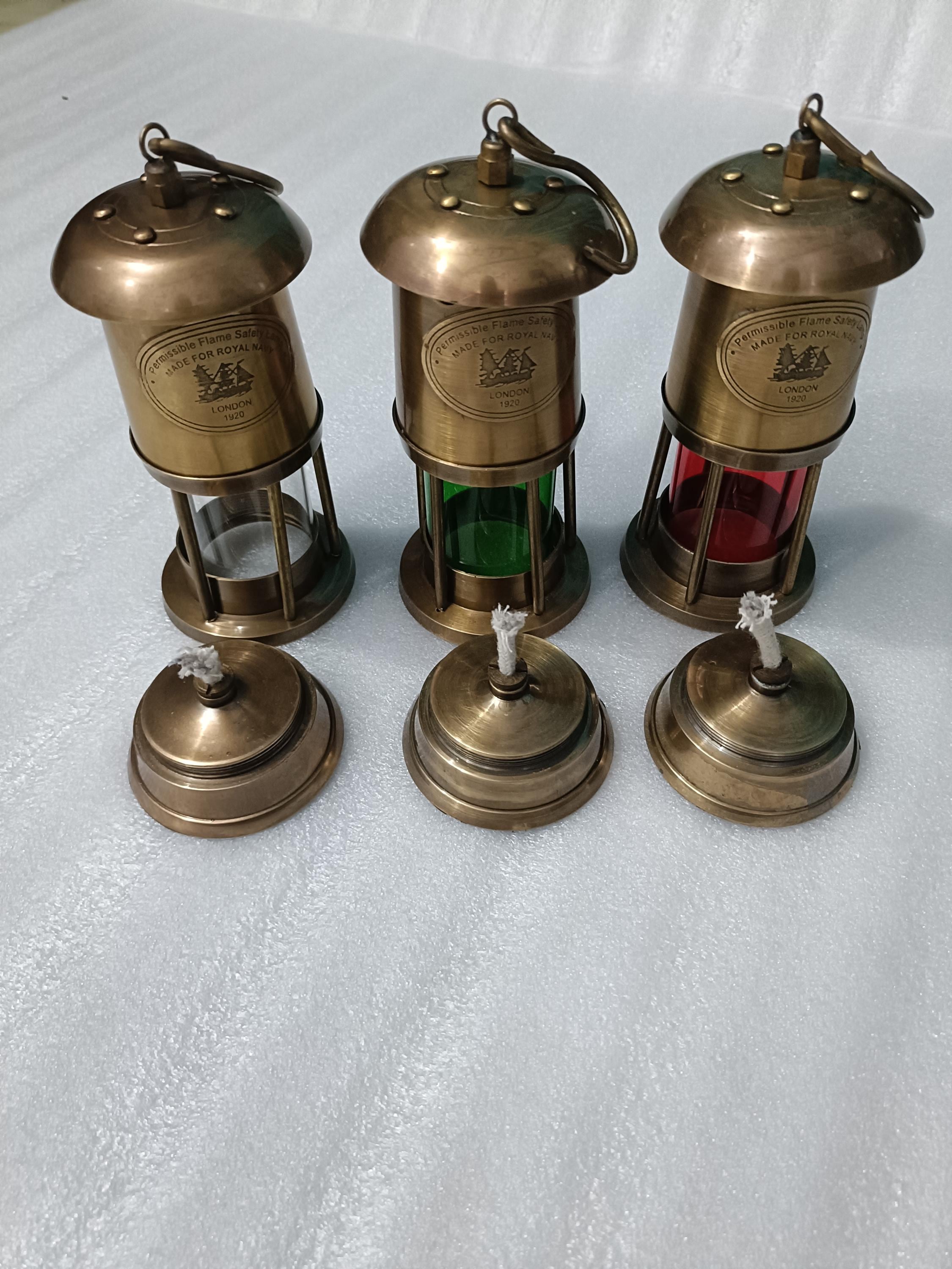 @船尾燈3個アンティーク品 Antique Ship Lights - Etsy