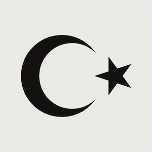Türkiye car sticker