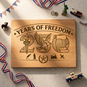 USA 250 Years of freedom SVG, Anniversary 1776-2026, Patriotic USA engraving file