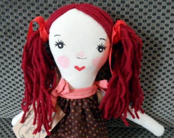 Red Hair Rag Doll