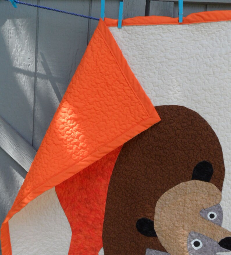 Brown Bear Quilt image 3