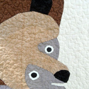 Brown Bear Quilt Bild 4