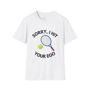 Tennis Unisex Softstyle T-Shirt, Tennis Player Gift, Sports Tee, Tennis Lover Shirt, Tennis Fan Apparel