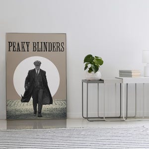 Peaky Blinders - Tv Series Poster - Shelby Brothers - Tommy Shelby - Cillian Murphy - Paul Anderson - Home Decor - Wall Decor - Gift