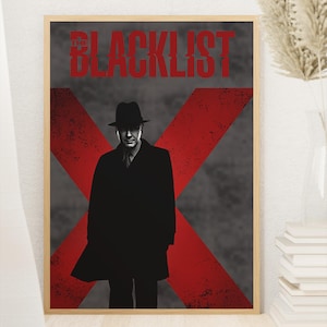 The Blacklist - The Blacklist Poter - Tv Series Poster Print - Digital Download - Home Decor - Wall Decor - Gift
