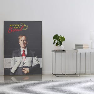 Better Call Saul - Tv Series Poster - Saul Goodman - Jimmy McGill - Bob Odenkirk - Rhea Seehorn - Home Decor - Wall Decor - Gift