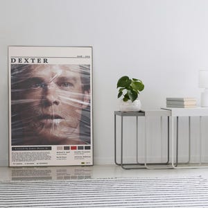 Dexter - Dexter Poster - Tv Series - Dexter Morgan - Michael C. Hall - Home Decor - Wall Decor - Gift