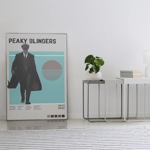 Peaky Blinders - Tv Series Poster - Shelby Brothers - Tommy Shelby - Cillian Murphy - Paul Anderson - Home Decor - Wall Decor - Gift