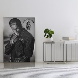 Sons of Anarchy - Tv Series Poster - Charlie Hunnam - Motorcycle Club - Home Decor - Wall Decor - Gift