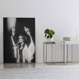 Ozzy Osbourne - John Michael Ozzy Osbourne - Cantante inglese - Compositore - Heavy Metal - Black Sabbath - Decorazioni per la casa - Decorazioni murali - Regalo