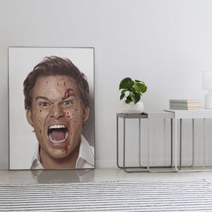 Dexter - Dexter Poster - Tv Series - Dexter Morgan - Michael C. Hall - Home Decor - Wall Decor - Gift